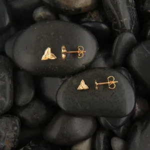 14K Gold Triquetra Earrings