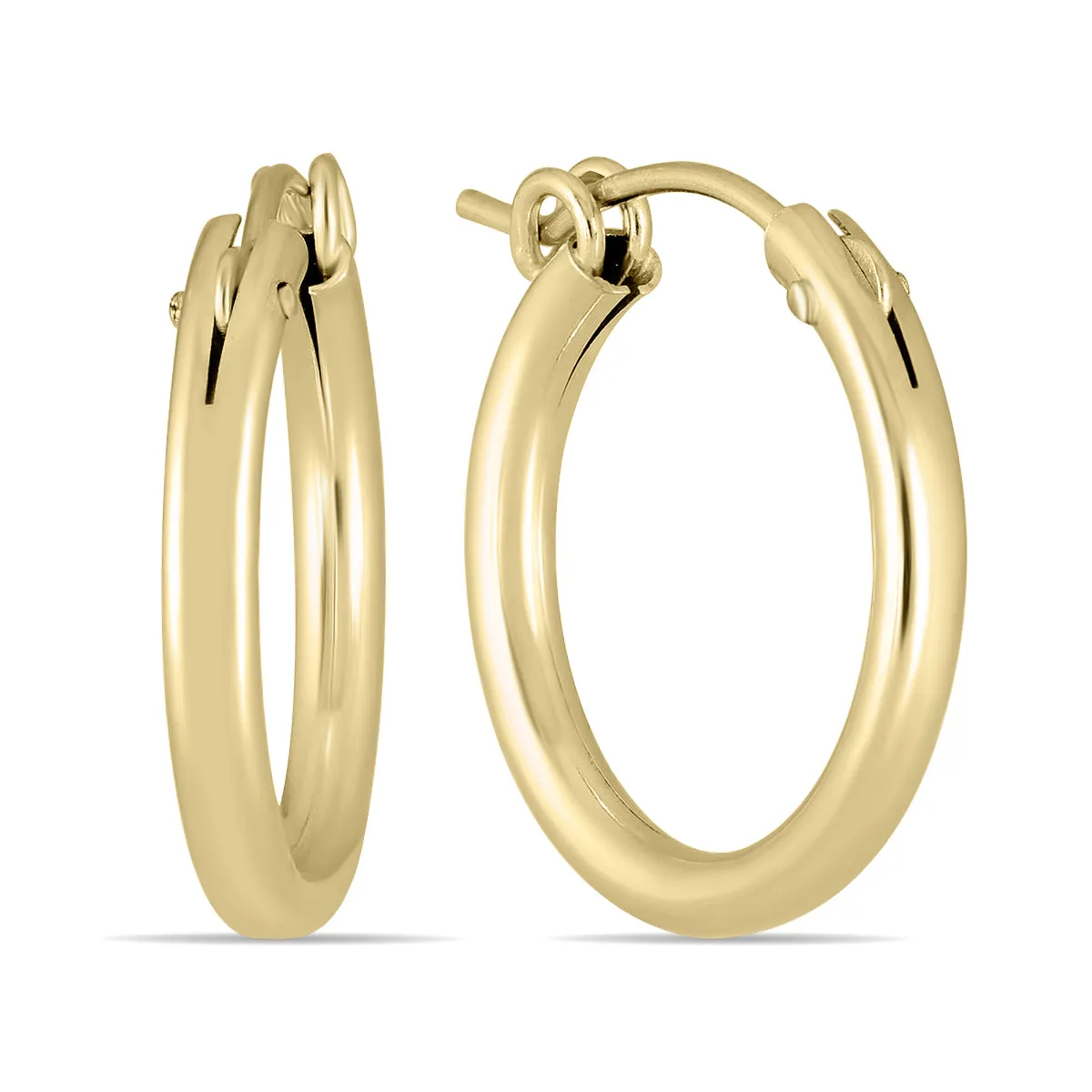 14K Yellow Gold Filled Hoop Earrings (19mm)