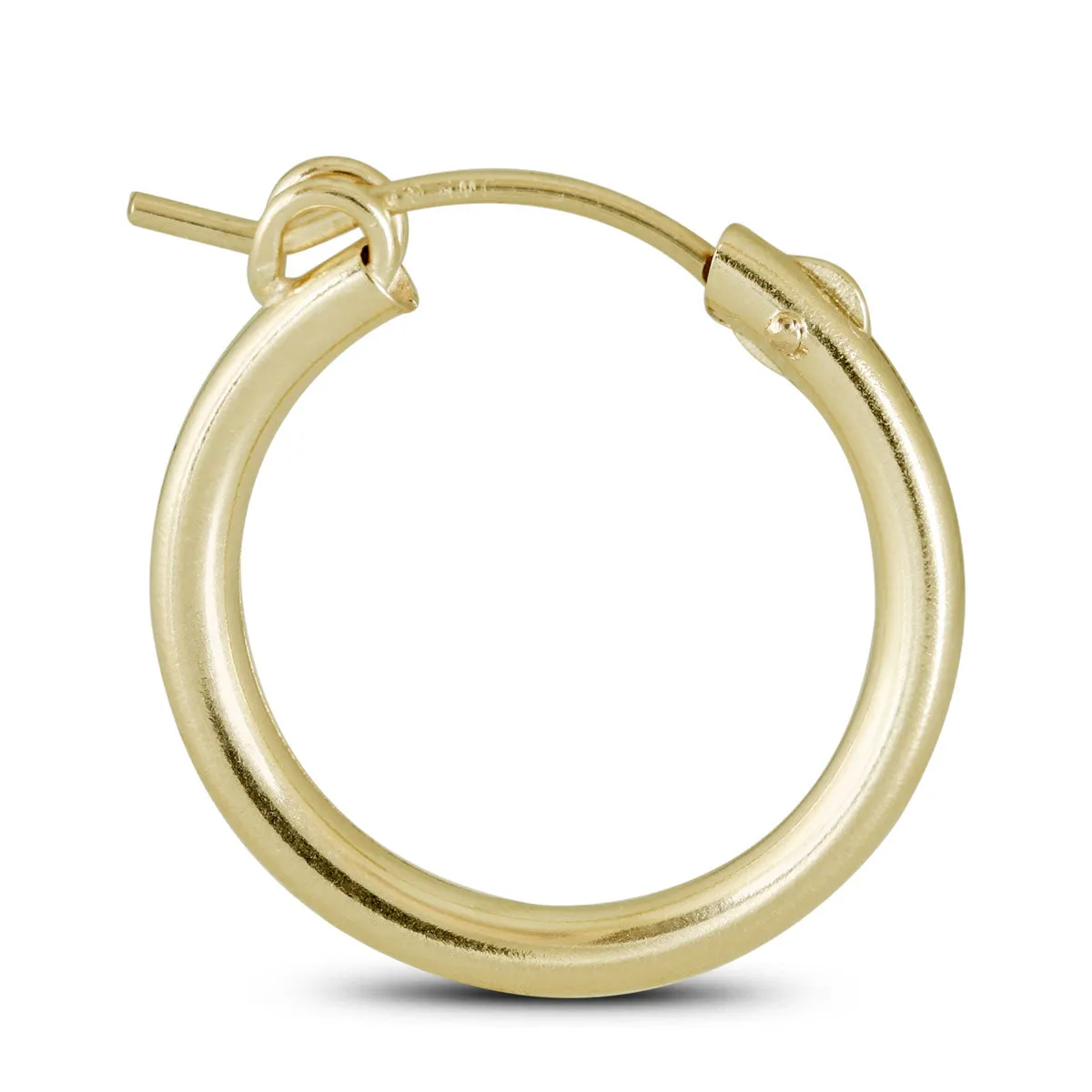 14K Yellow Gold Filled Hoop Earrings (19mm)