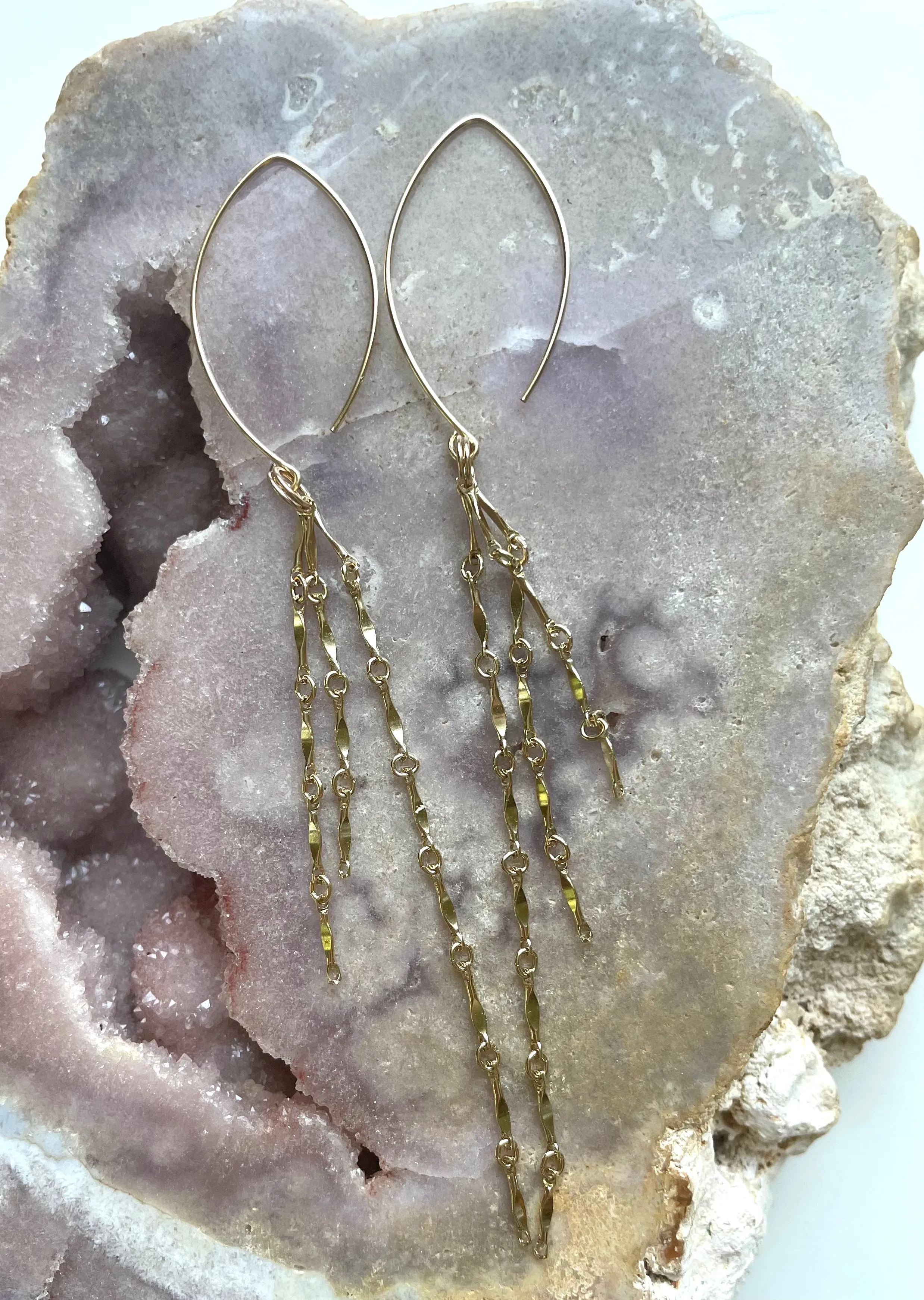 14kt Gold Filled Dangle Earrings also in sterling