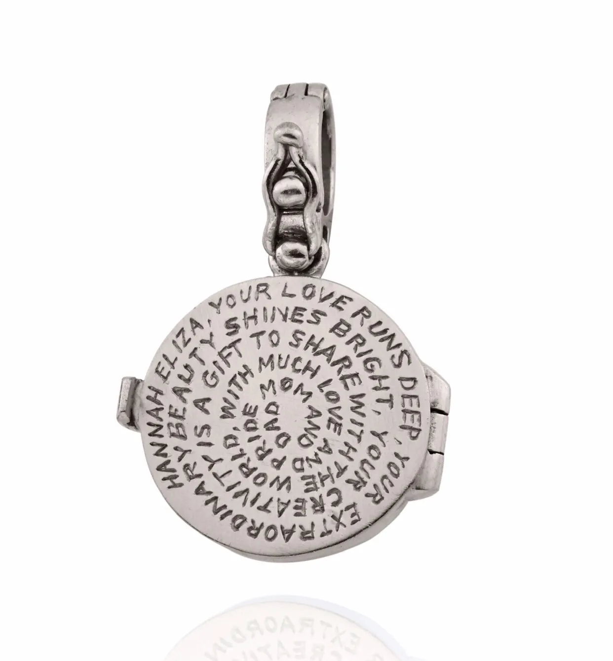 Award-Winning Sapphire and Diamond Love Locket Small