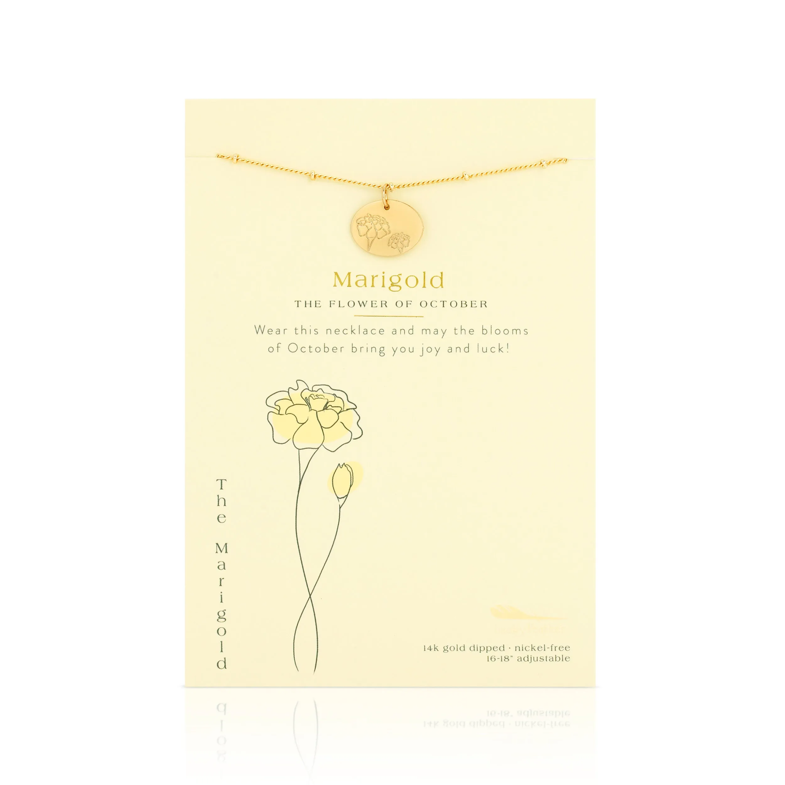 Birth Flower Necklace