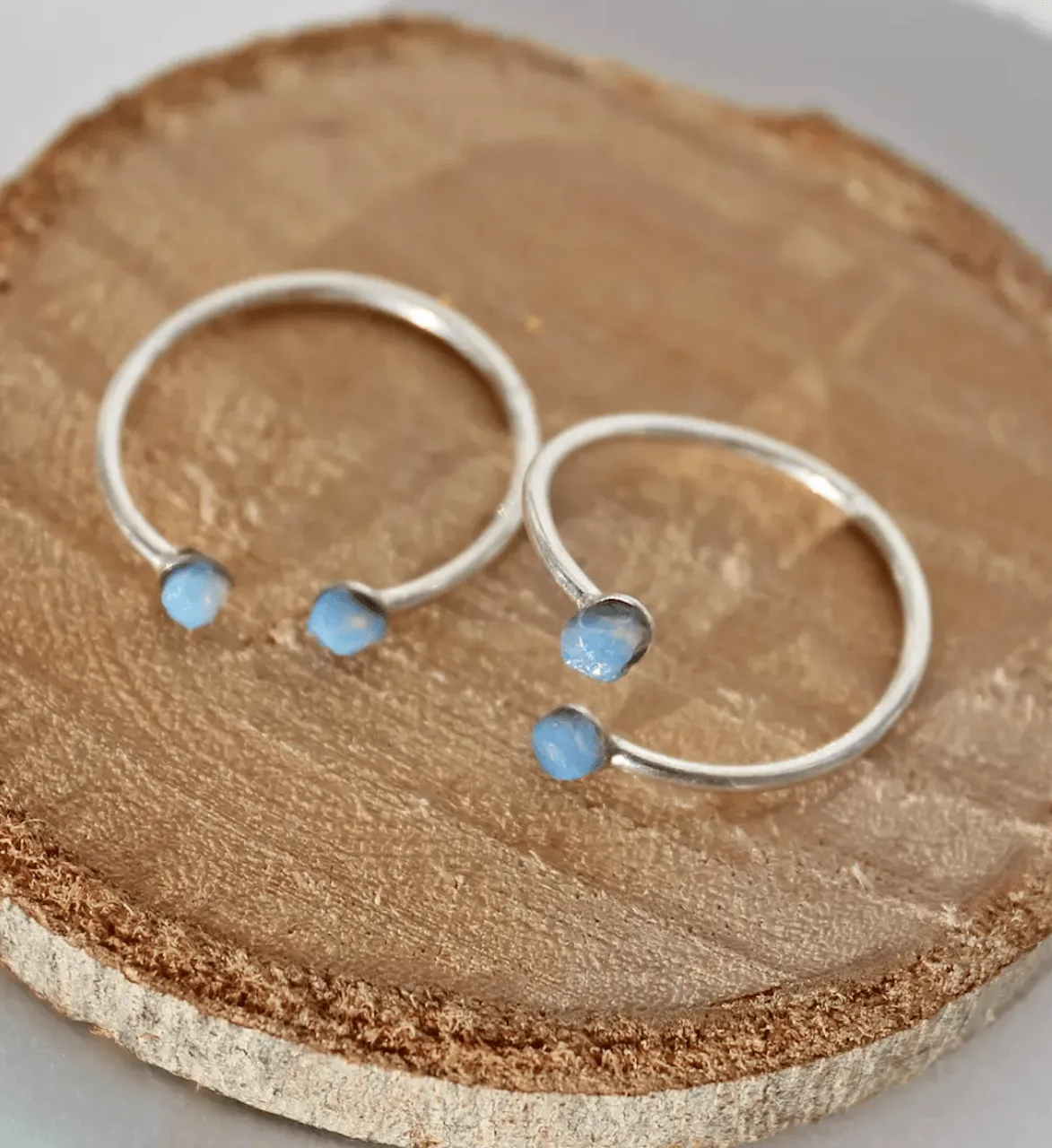 Blue Opal Ring