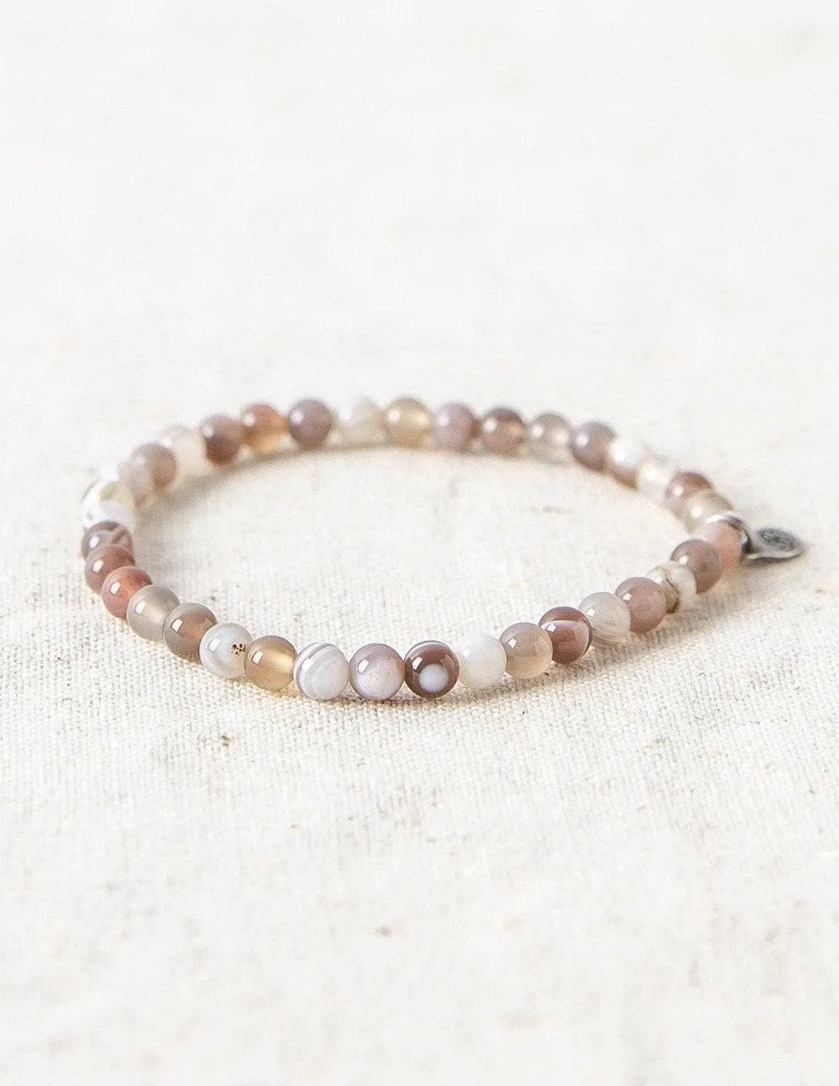 Botswana Agate Mini Gemstone Bracelet