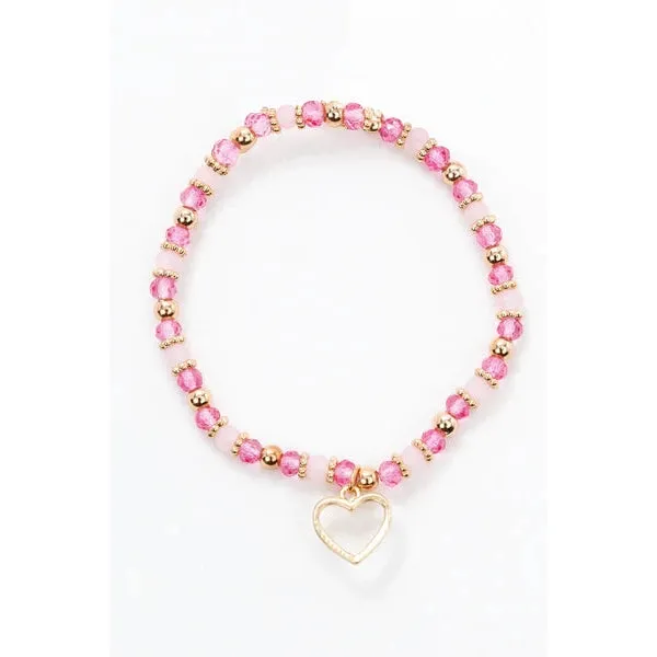 boutique precious heart bracelet