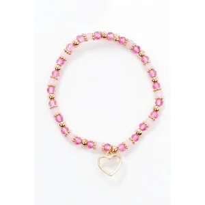 boutique precious heart bracelet