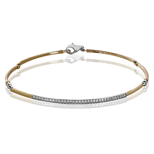 Bracelet in 18k Gold with Diamonds