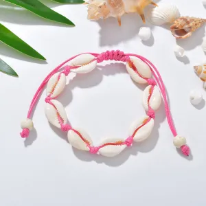 Casual Jewelry Shell Jewelry Braided Bracelet