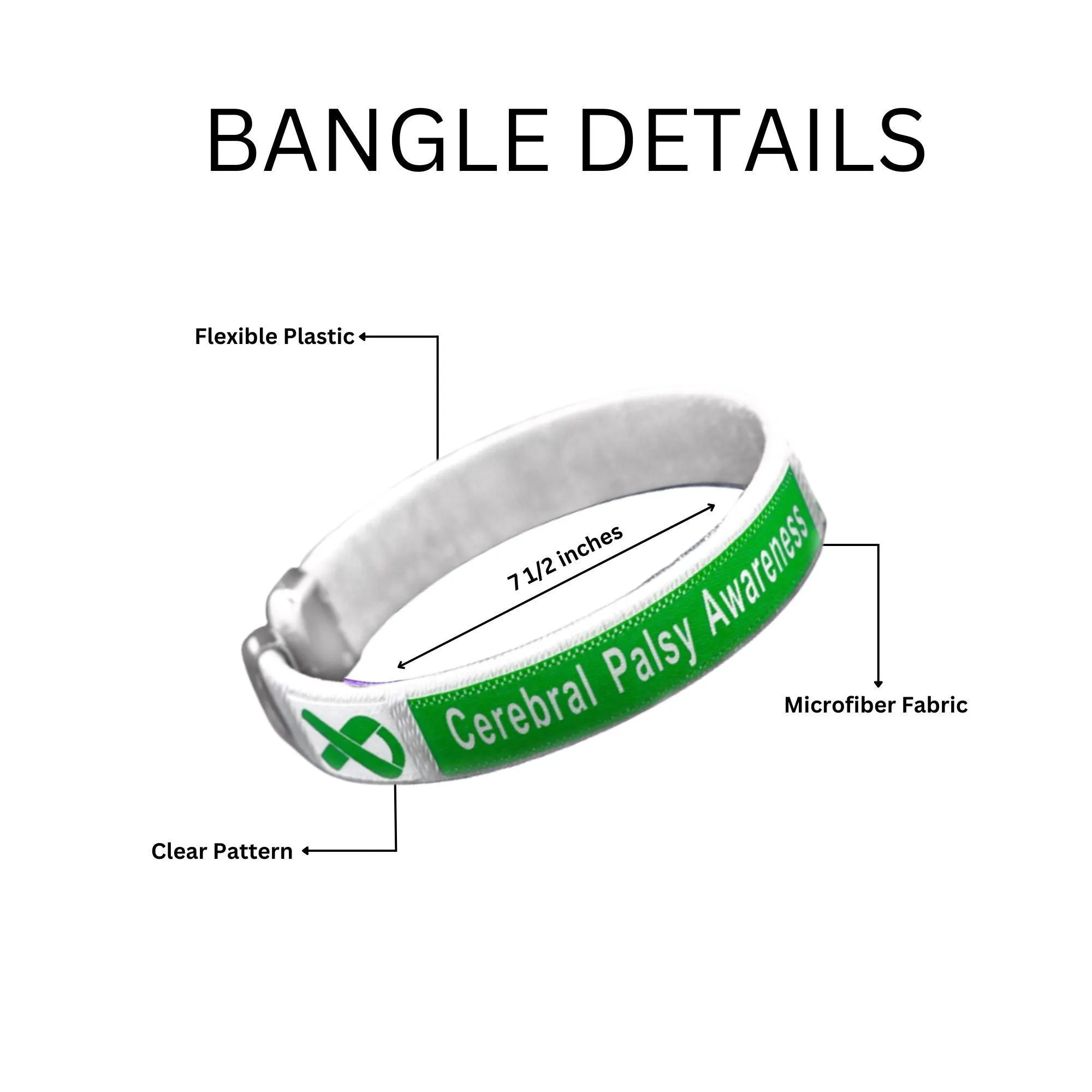 Cerebral Palsy Bangle Bracelets