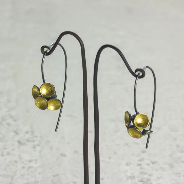 Cluster Wire Earrings