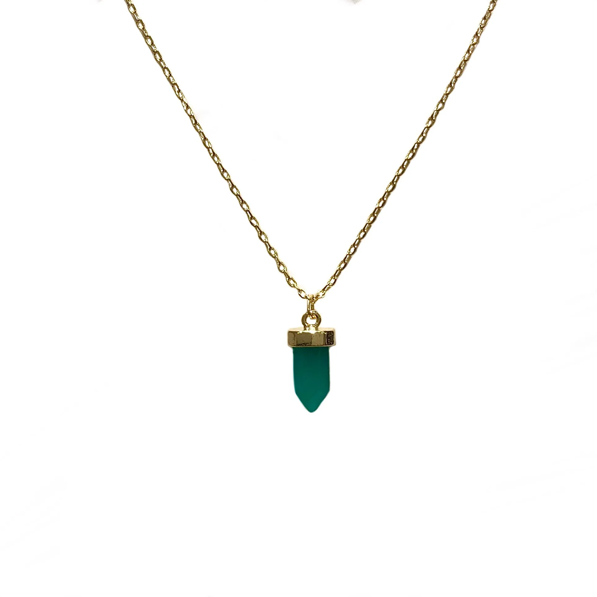 Crystal Gemstone Necklace