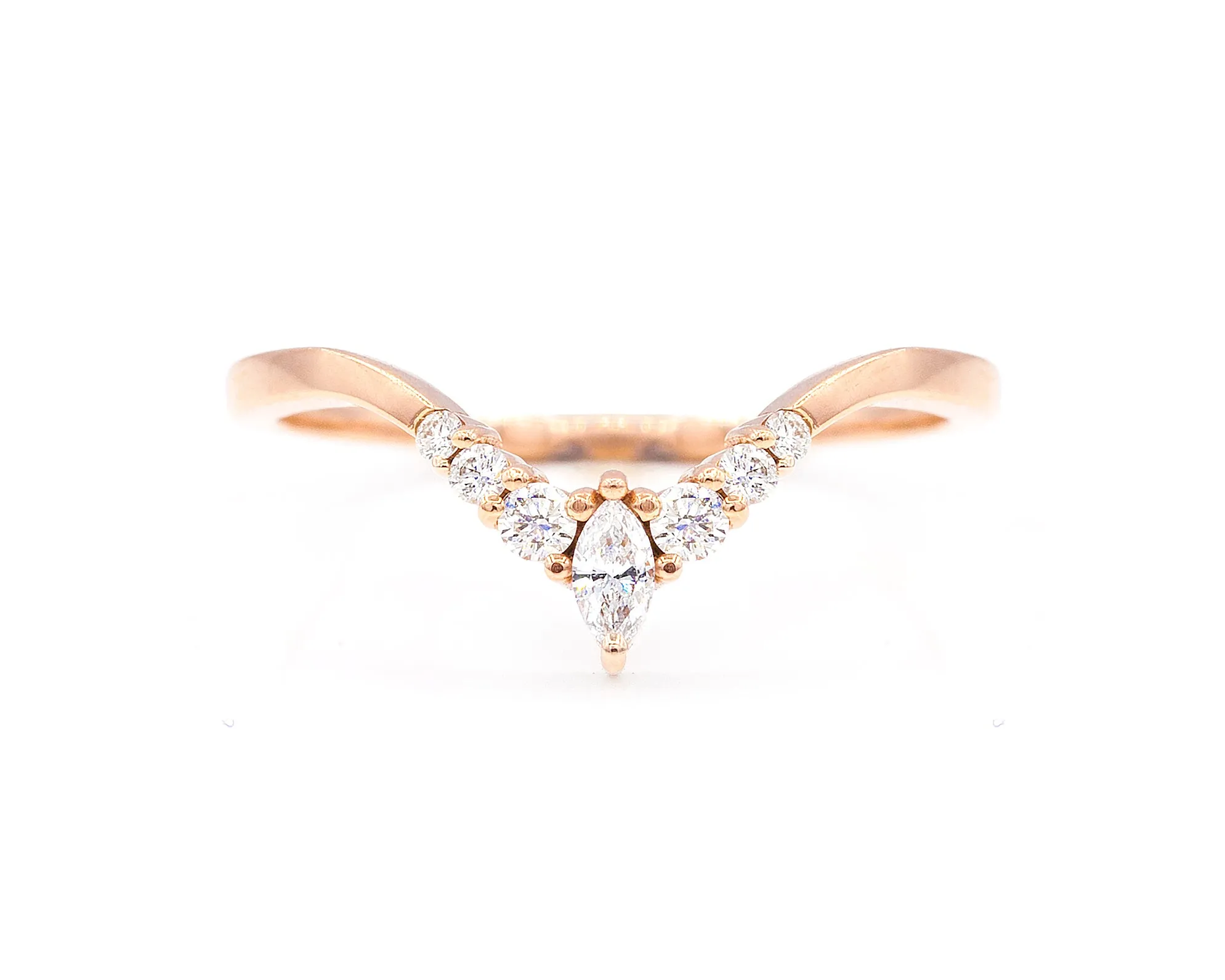 Curved Marquise Band (Ready to Ship)