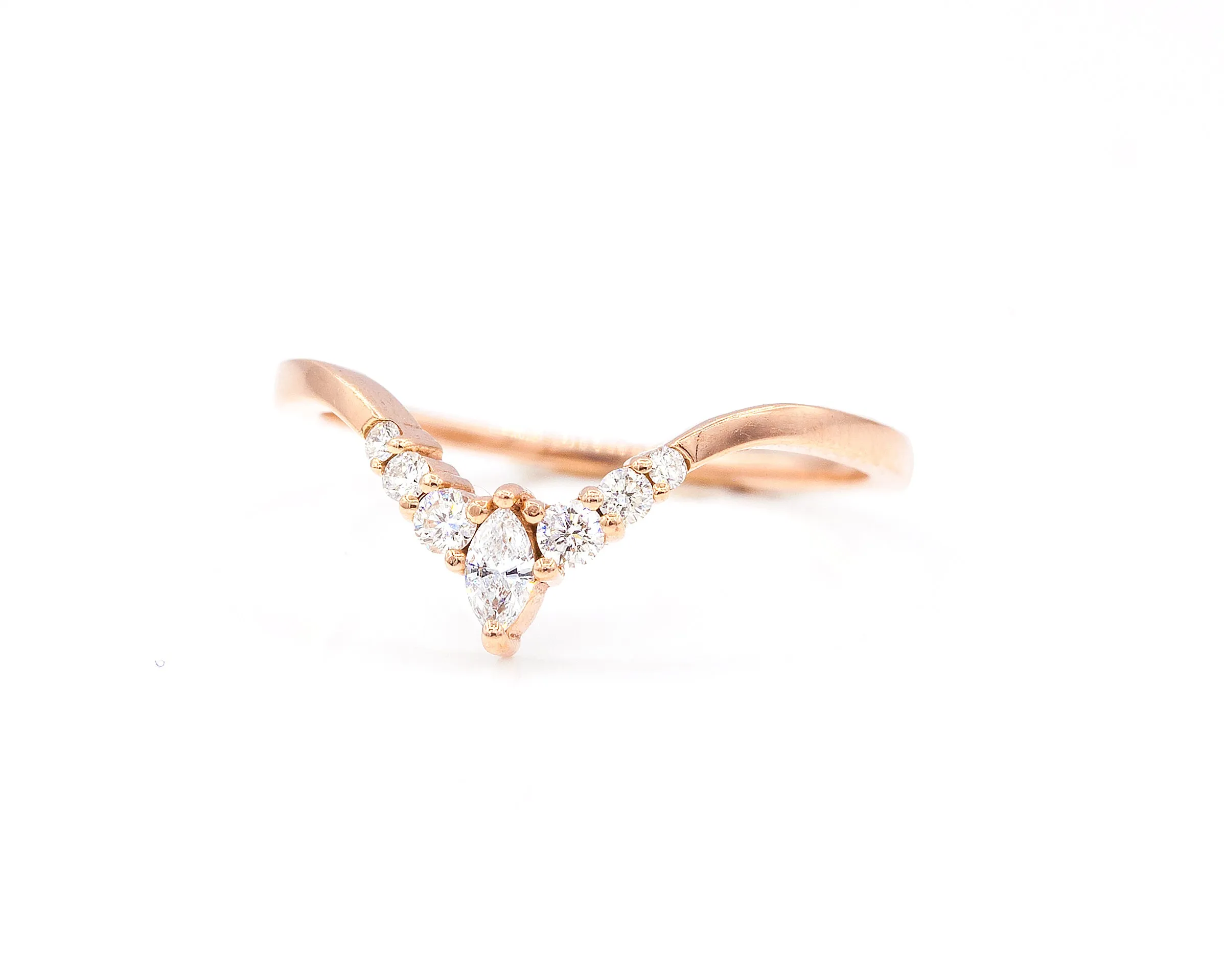 Curved Marquise Band (Ready to Ship)