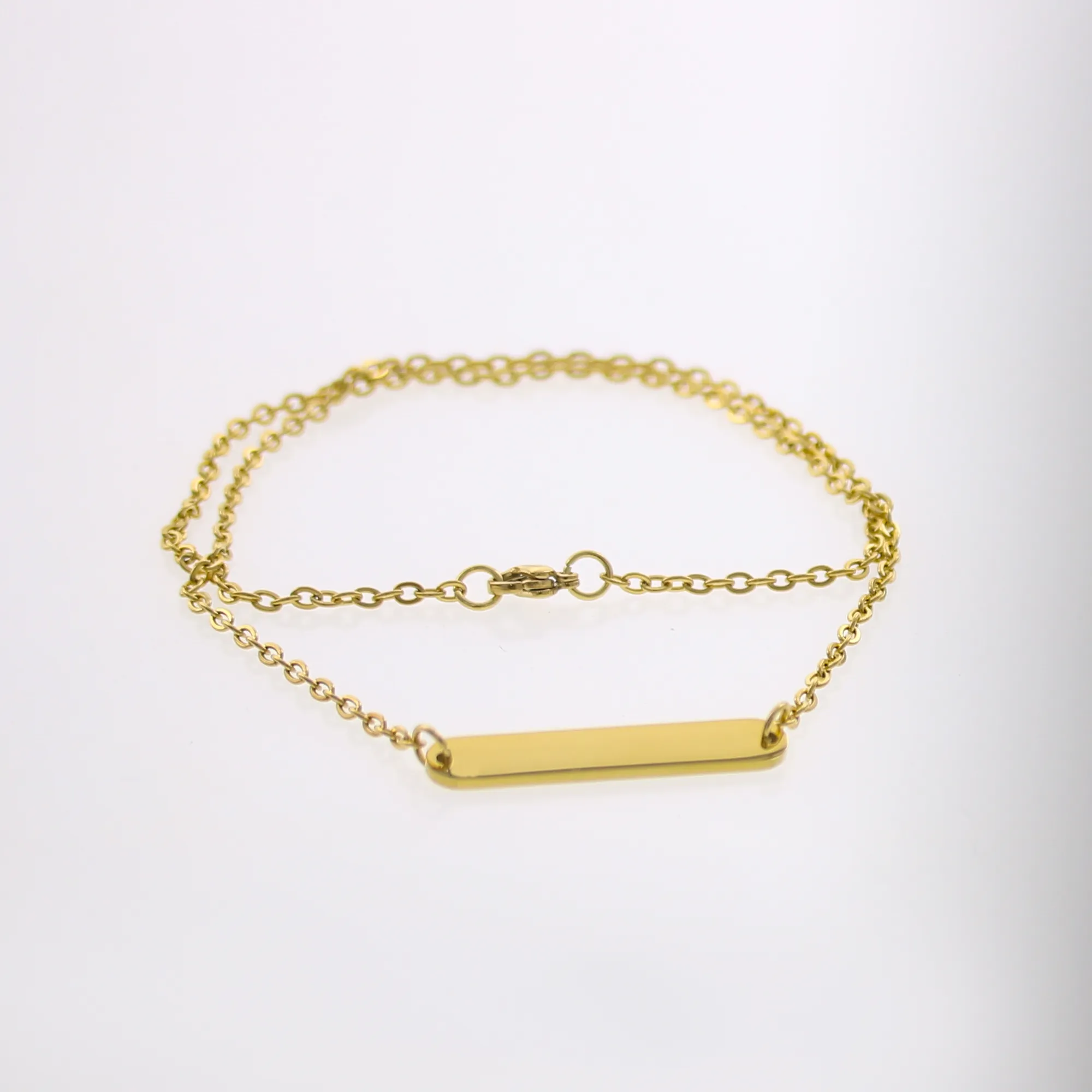 Customizable Nameplate Bar Necklace KCL 28