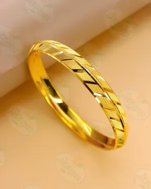 DELICATE GOLD PLATED MEN'S KADA