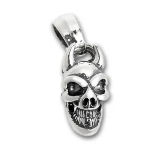 Demon Good Luck Skull Pendant