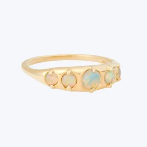 Five Opal Ring