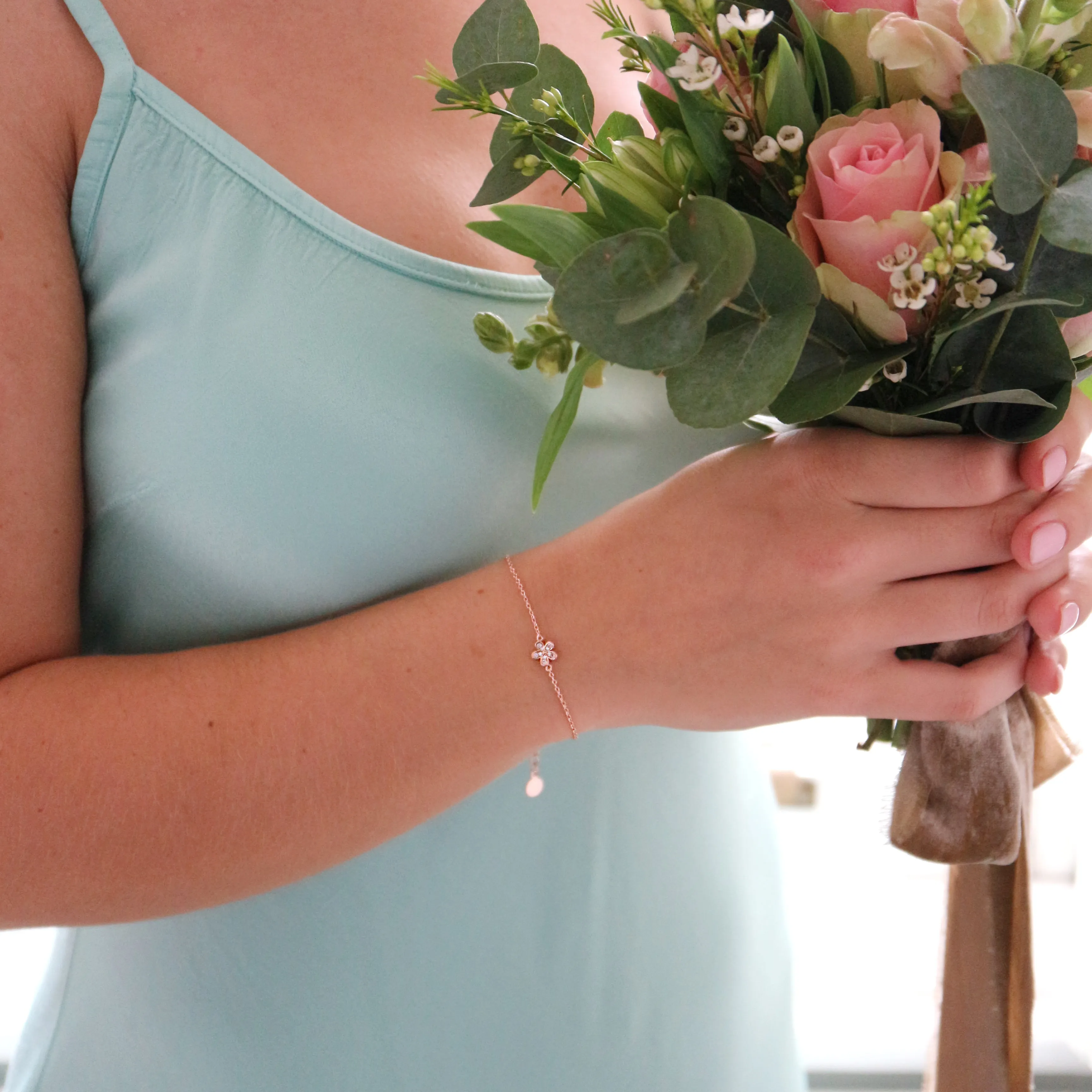 Flower Girl Bracelet Thank You Gift