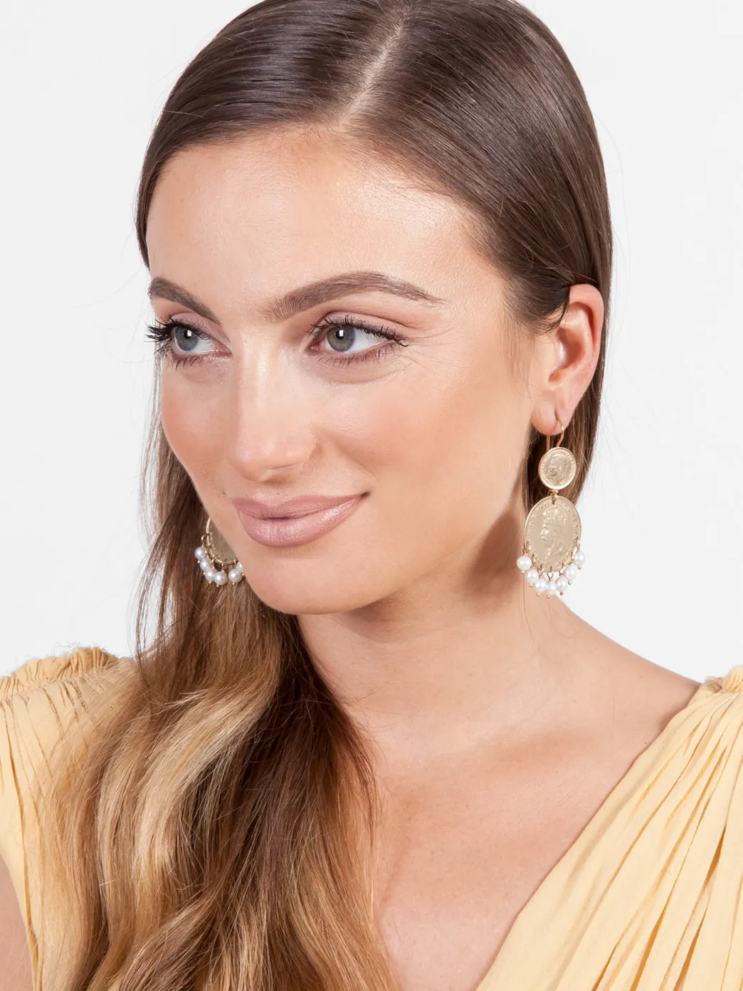 Gold Mini Marrakesh Earrings