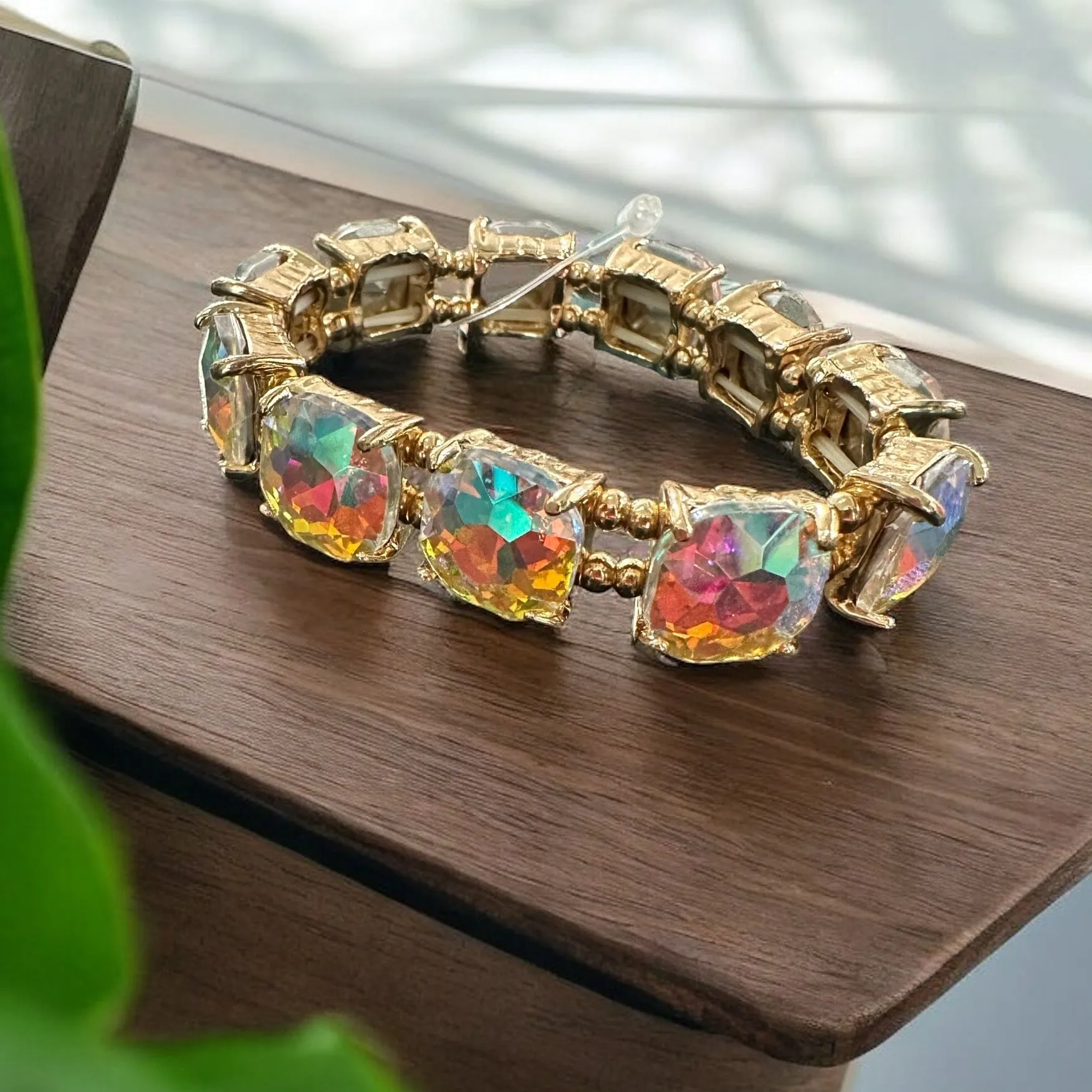 Gold Rhinestone Bracelet