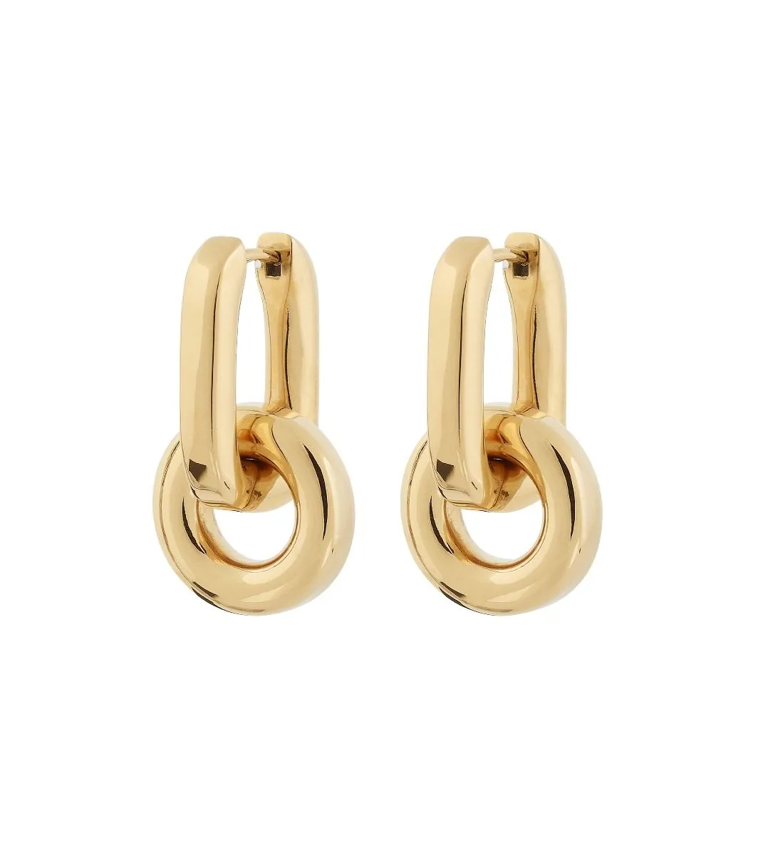 Halo Earrings Gold