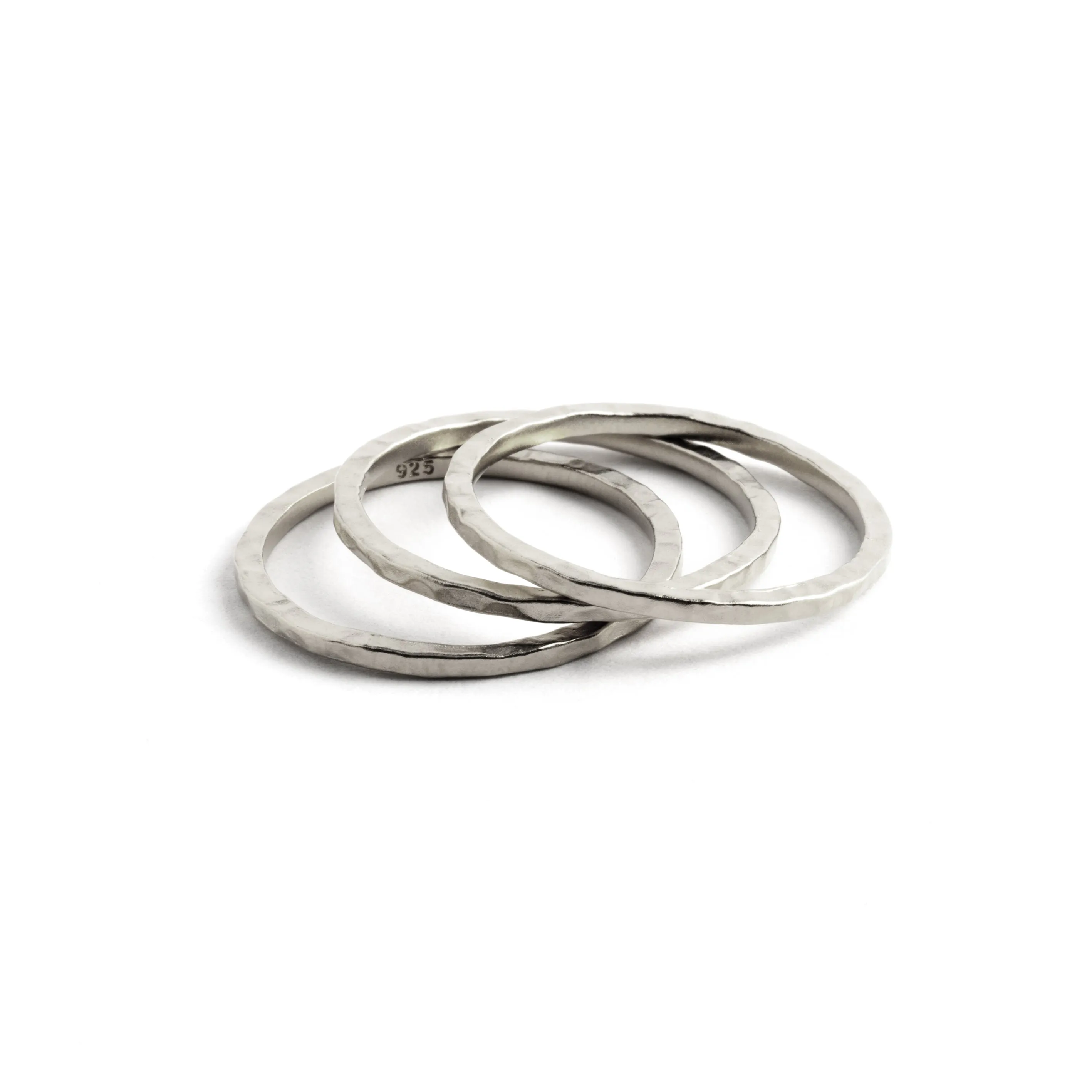 Hammered Stacking Ring