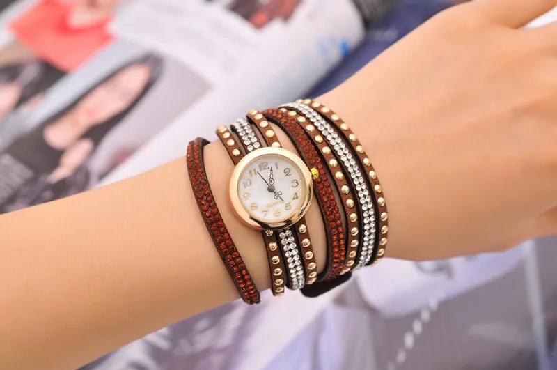 Hot Sale Fashion Vintage Bracelet Watch Women Wristwatch Ladies Quartz Watches