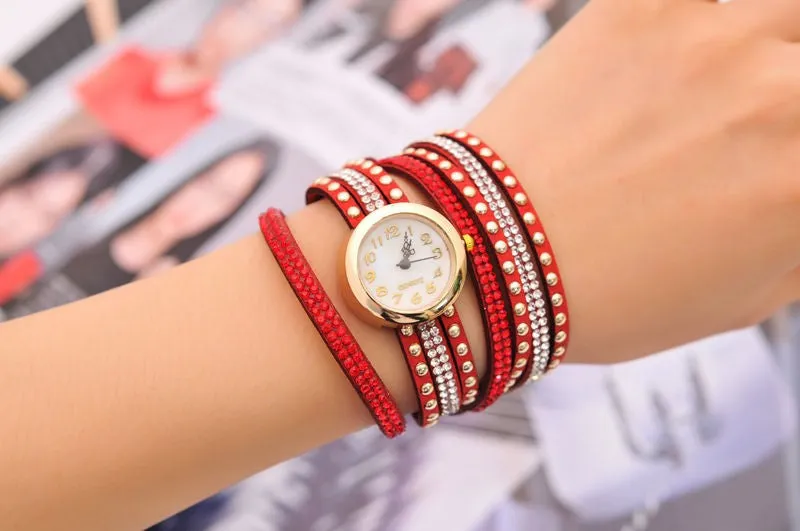 Hot Sale Fashion Vintage Bracelet Watch Women Wristwatch Ladies Quartz Watches