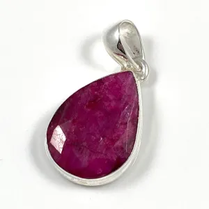 Indian Ruby Pendant