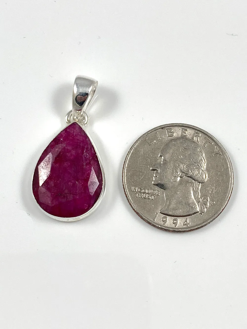 Indian Ruby Pendant