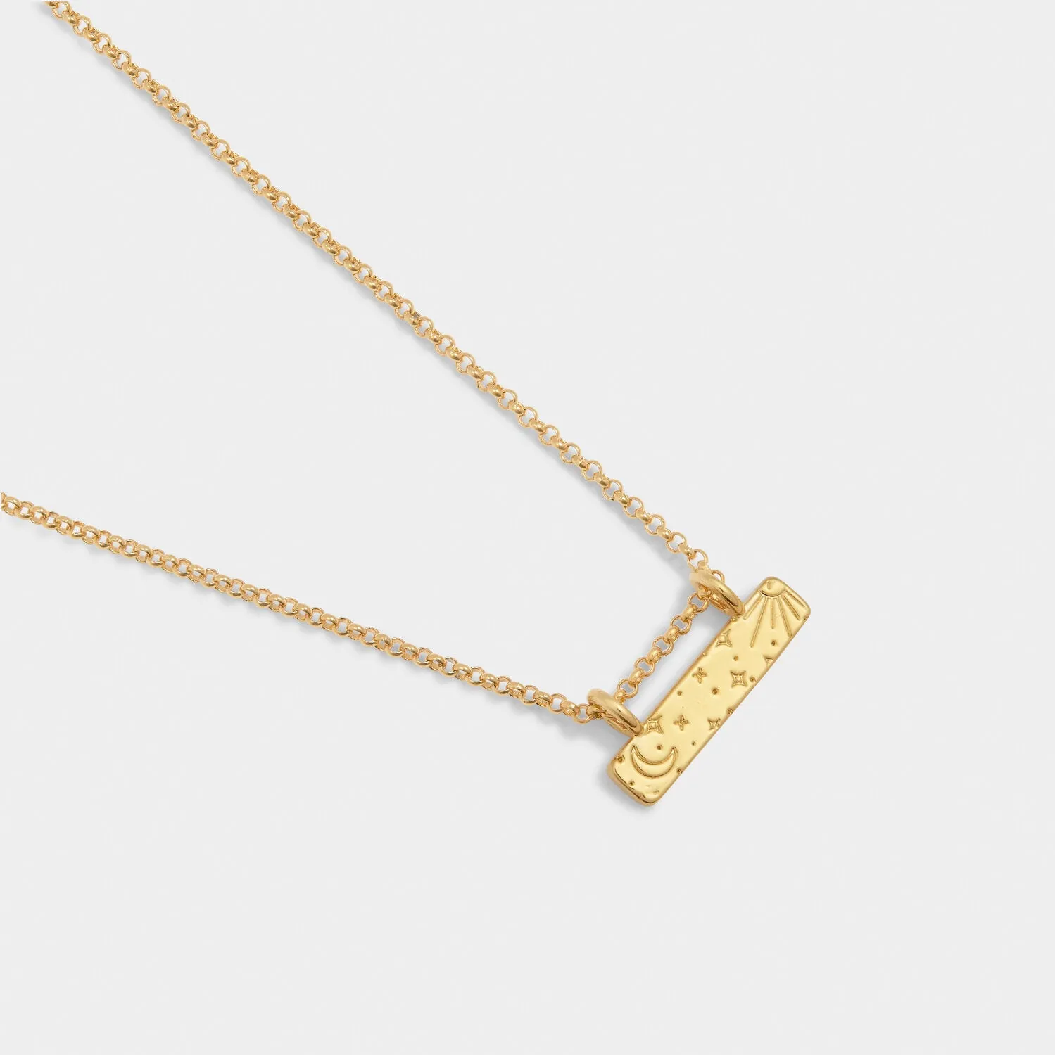 Katie Loxton Gold Coated Waterproof Luna Necklace