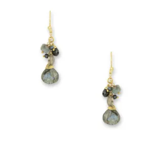 Labradorite Rain Earrings