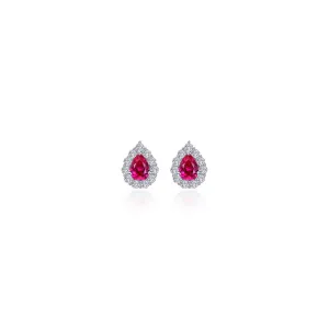 Lafonn Classic Ruby Earring E0597CRP00