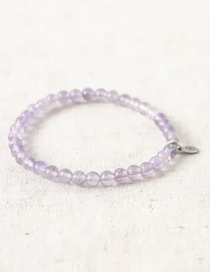 Lavender Amethyst Mini Gemstone Bracelet