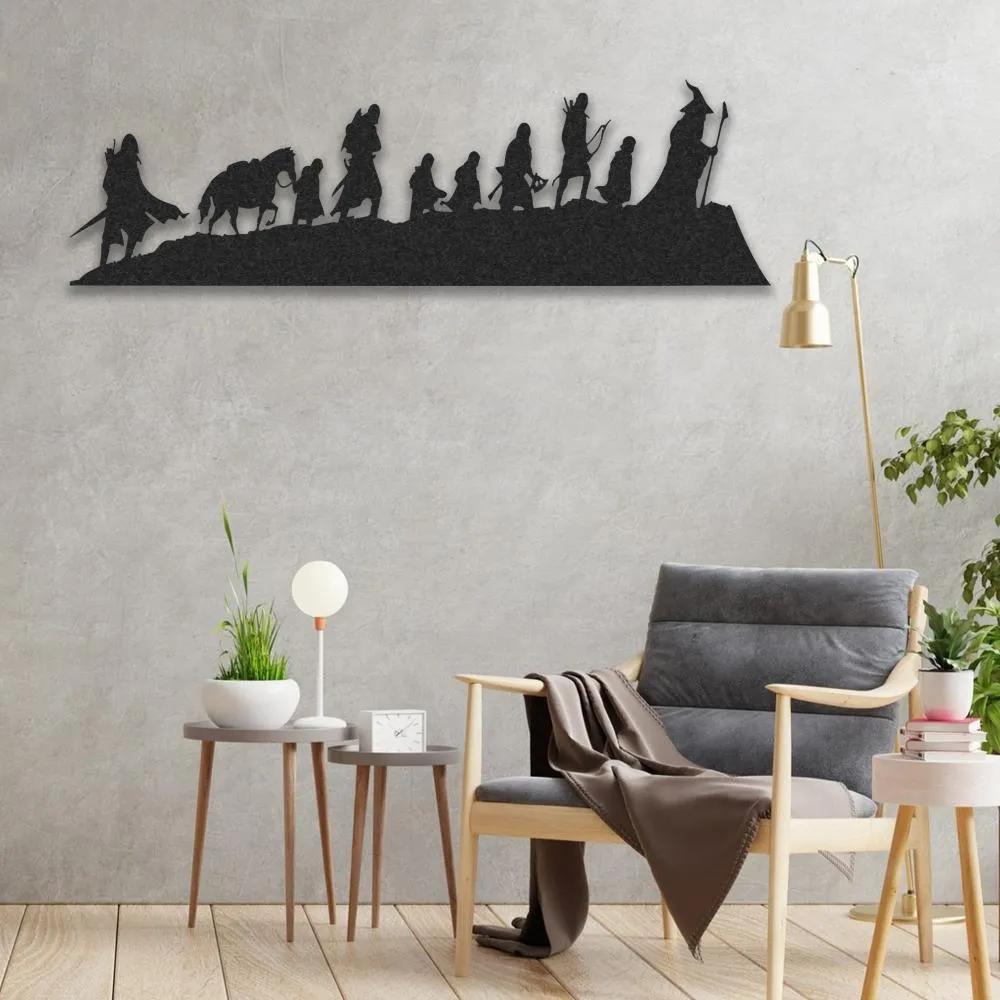 Lord of The Rings Metal Wall Art