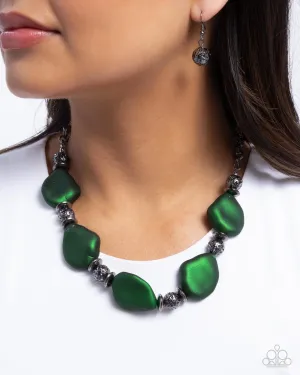 Necklaces Refulgent Reformation - Green N2450