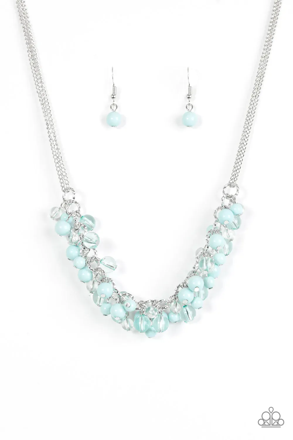 Paparazzi Necklace ~ Boulevard Beauty - Blue