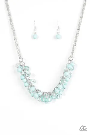 Paparazzi Necklace ~ Boulevard Beauty - Blue