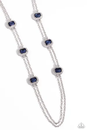 PAPARAZZI Pocketful of Sunshine - Blue NECKLACES