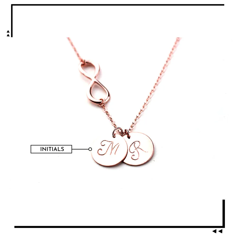 Personalized Disc Charm Necklaces For Couple