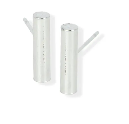 Polished Bar Earrings Gold or Silver