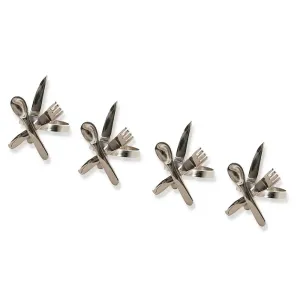 Porto Napkin Rings (Silver)