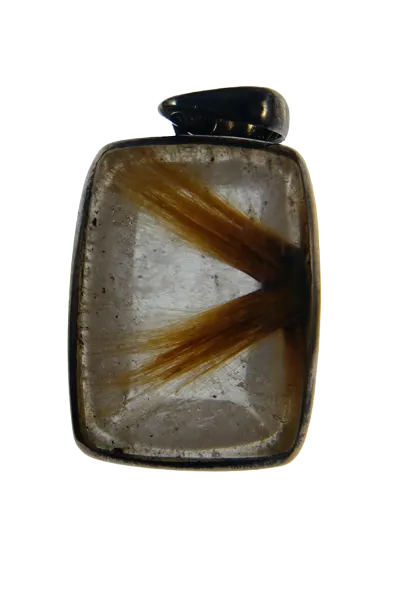 Rutilated Quartz Pendants