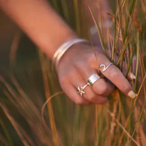 Silver Wide Band Ring