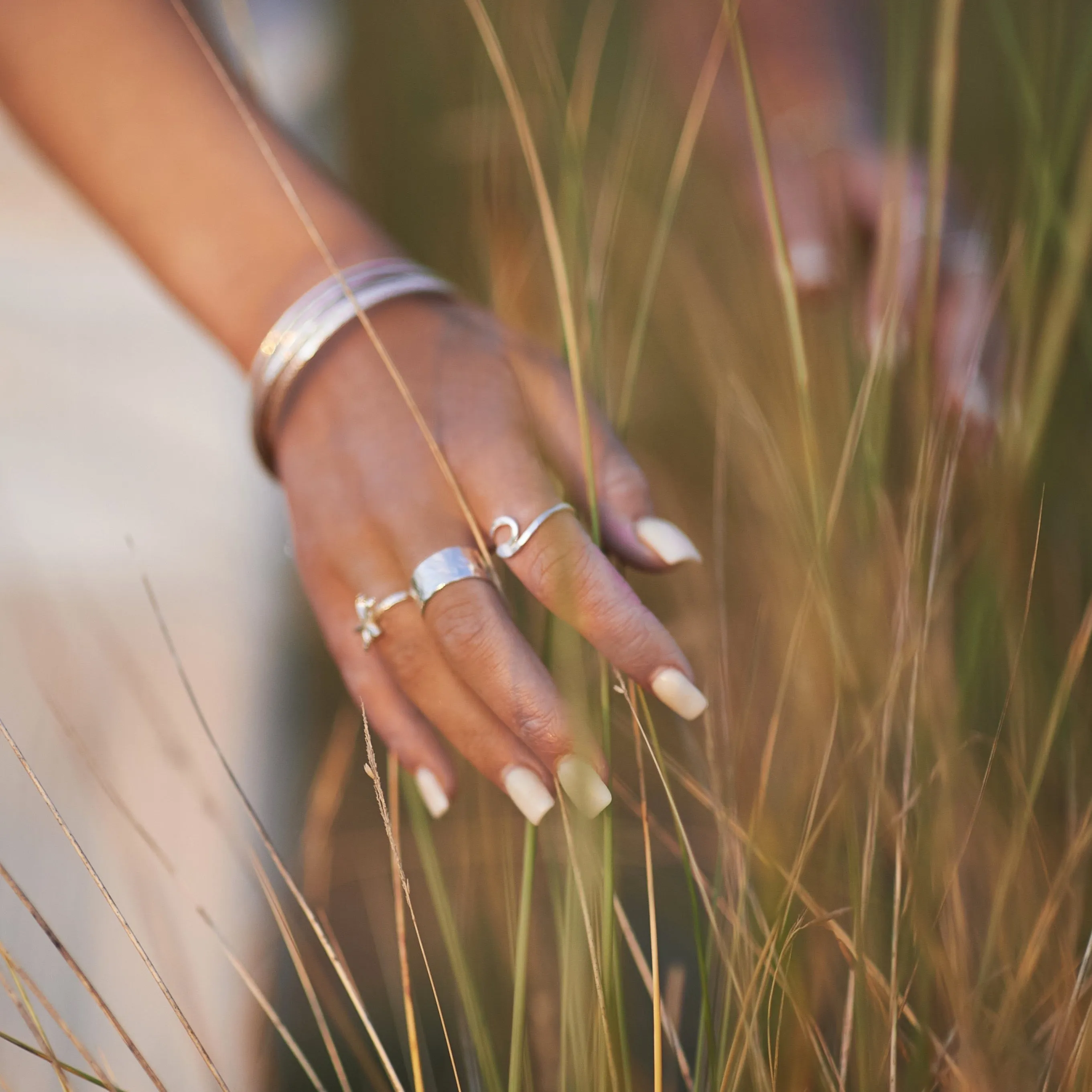 Silver Wide Band Ring