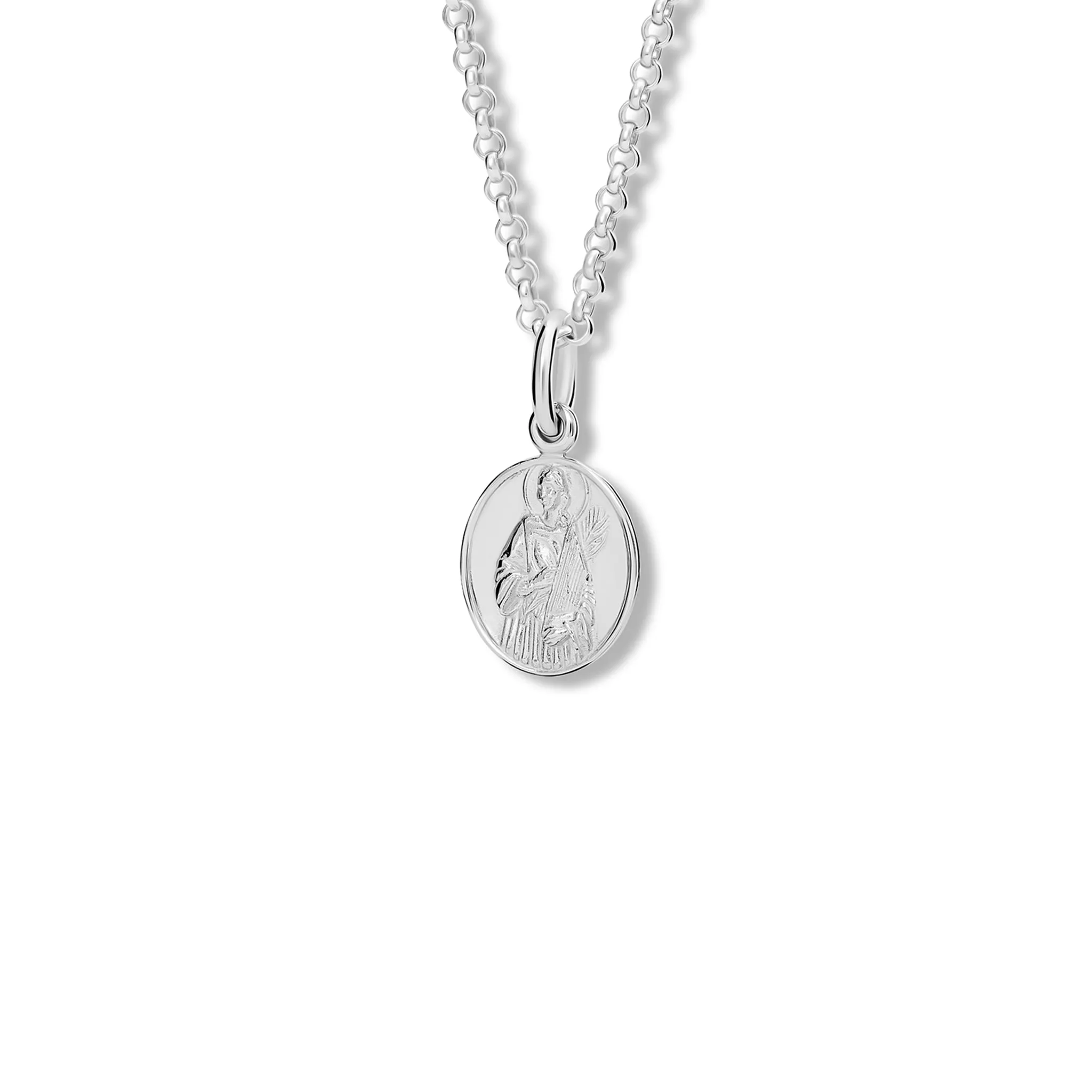 St Cecilia Necklace Pendant Silver