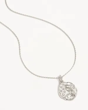 Sterling Silver She is Zodiac Necklace - Aries