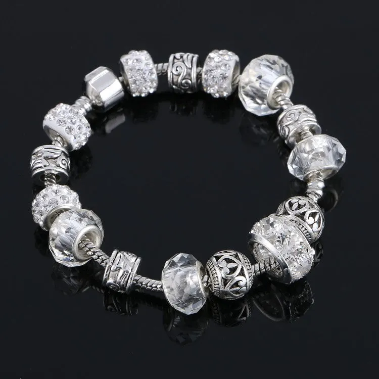 Summer style wholesale aliexpress european charm beads fit charm bracelets for women