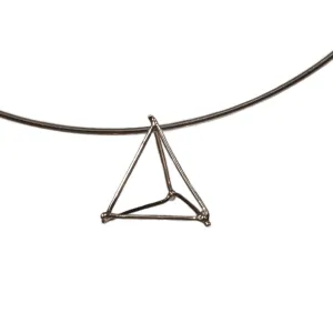 TRIANGLE - SILVER - TR015 1 Triangle Pendant