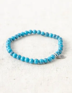 Turquoise Howlite Mini Gemstone Bracelet